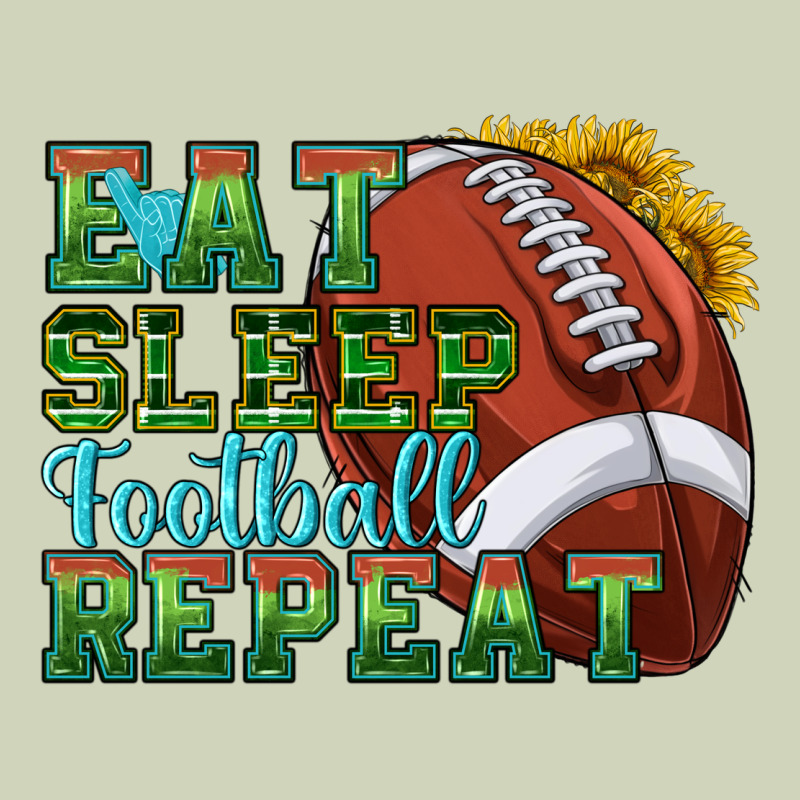 Eat Sleep Football Repeat Heavyweight Hoodie by texasbilliewilder | Teevron