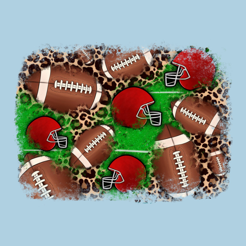 American Football Helmet Background Premium Hoodie by JahusDesignShop | Teevron