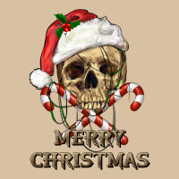 Merry Christmas Skull Heavyweight Hoodie | Teevron