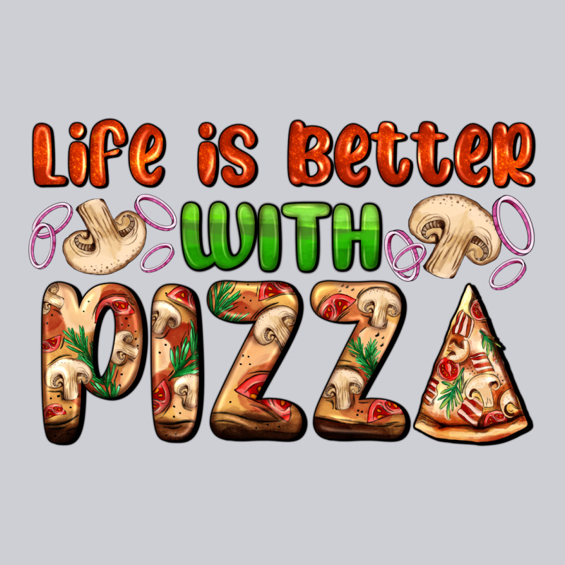 Life Is Better With Pizza Urban Hoodie by AdoDesignShop | Teevron
