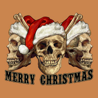Merry Christmas Skulls Heavyweight Hoodie | Teevron