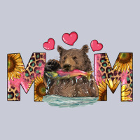 Mom Bear With Sunflowers Heavyweight Hoodie | Teevron