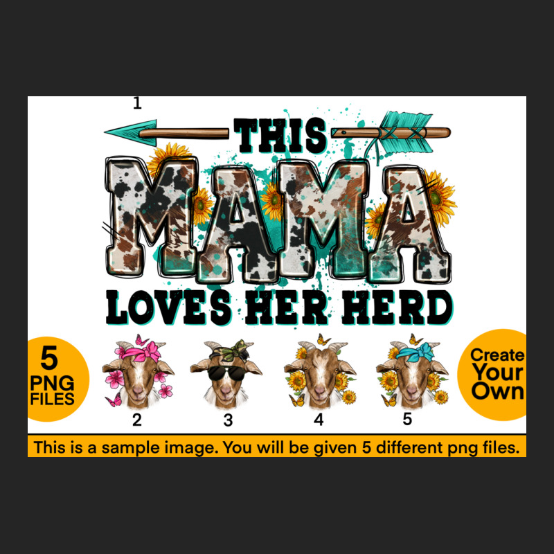 This Mama  Loves Her Herd Goats Premium Hoodie by Jasminsmagicworld | Teevron