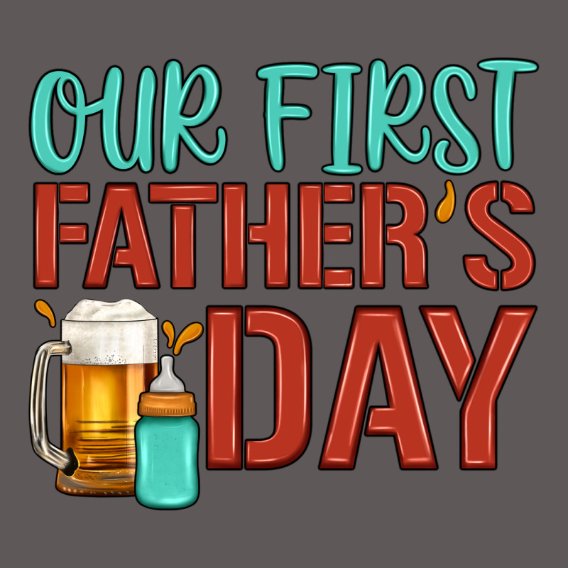 Our First Father's Day Premium Hoodie by Artiststas | Teevron