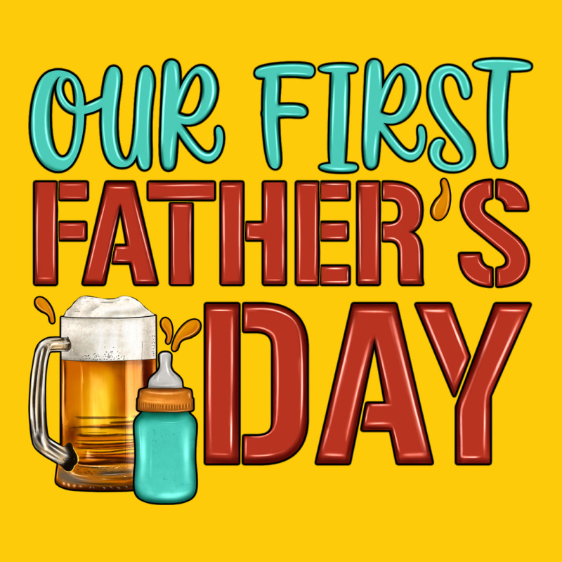 Our First Father's Day Premium Hoodie by Artiststas | Teevron