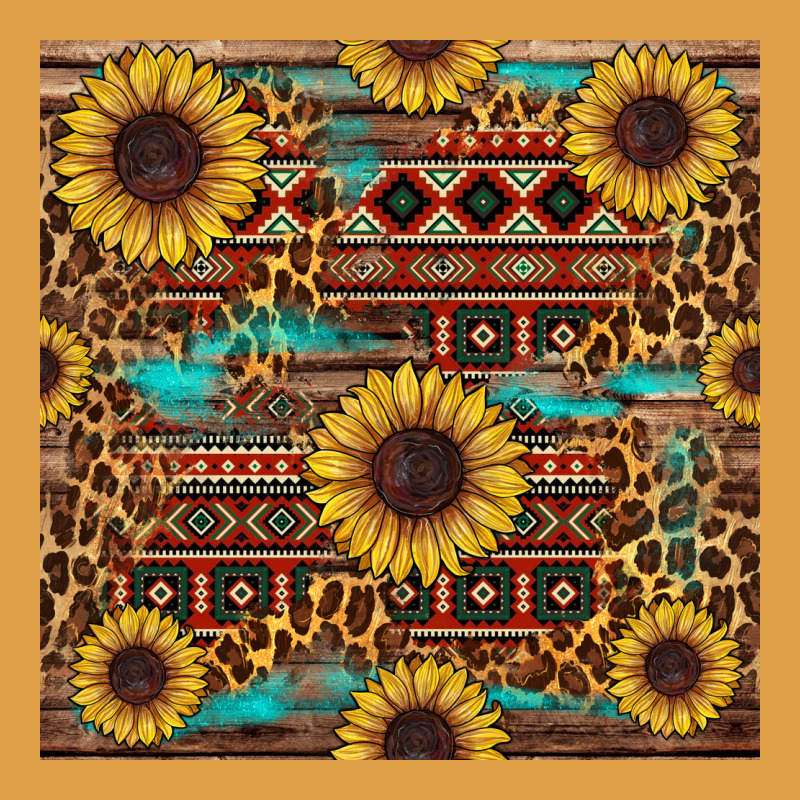 Sunflower And Leopard Seamless Pattern Premium Hoodie by BundleAndBundleShop | Teevron