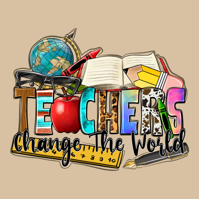 Teachers Change The World Heavyweight Hoodie by Zillion Design Studio | Teevron
