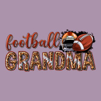 Football Grandma With Leopard Heavyweight Hoodie | Teevron