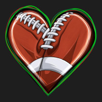 Football Heart Heavyweight Hoodie | Teevron