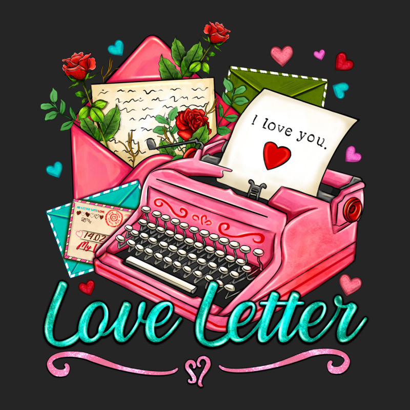 Love Letter With Typewriter Premium Hoodie by AdoDesignShop | Teevron