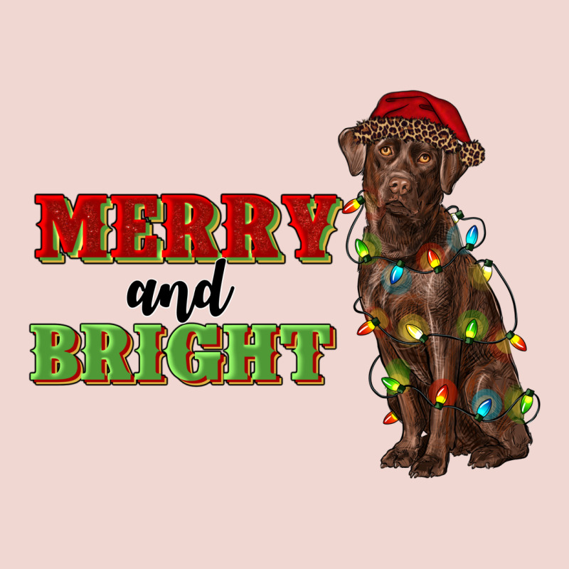 Merry And Bright Labrador Premium Sweatshirt by RanaPortraitStore | Teevron