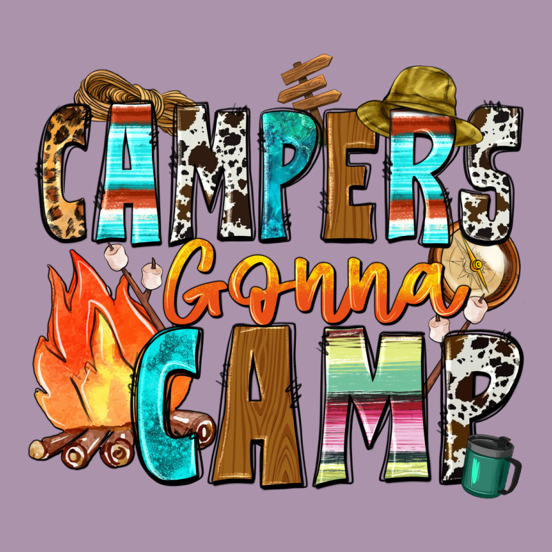 Campers Gonna Camp Heavyweight Hoodie by Zillion Design Studio | Teevron