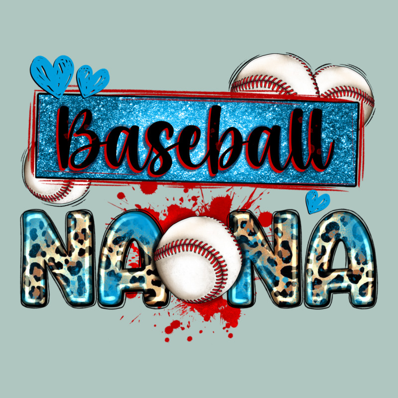 Baseball Nana With Leopard Premium Sweatshirt by Zillion Design Studio | Teevron