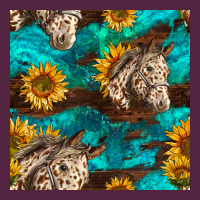 Appaloosa Horses And Sunflowers Seamless Pattern Urban Hoodie | Teevron