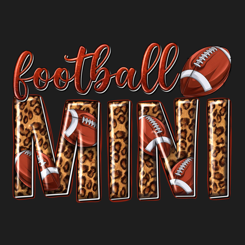 Football Mini With Leopard Heavyweight Hoodie by texasbilliewilder | Teevron