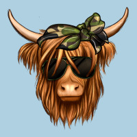 Camouflage Long Haired Cow Premium Hoodie | Teevron