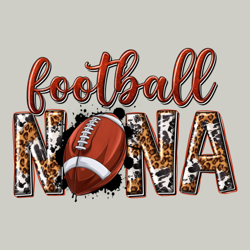 Football Nana With Leopard Heavyweight Hoodie by texasbilliewilder | Teevron