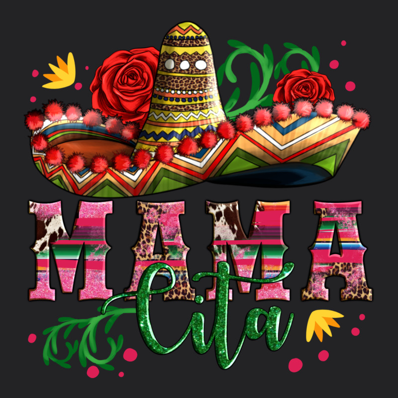 Mama Cita With Sombrero Hat And Roses Vintage Tee by Artiststas | Teevron