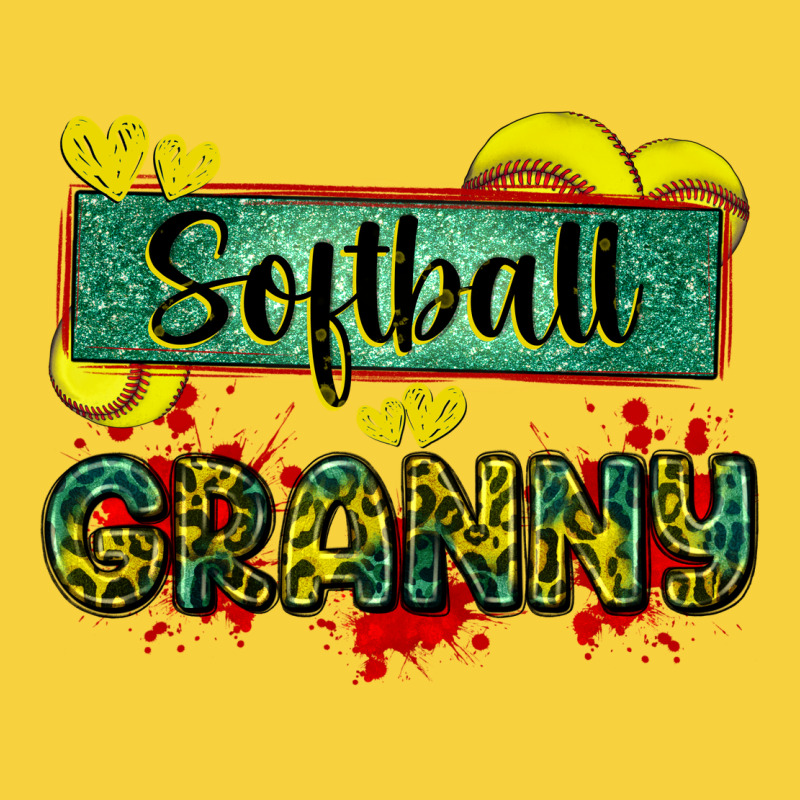 Softball Granny With Leopard Premium Sweatshirt by Zillion Design Studio | Teevron