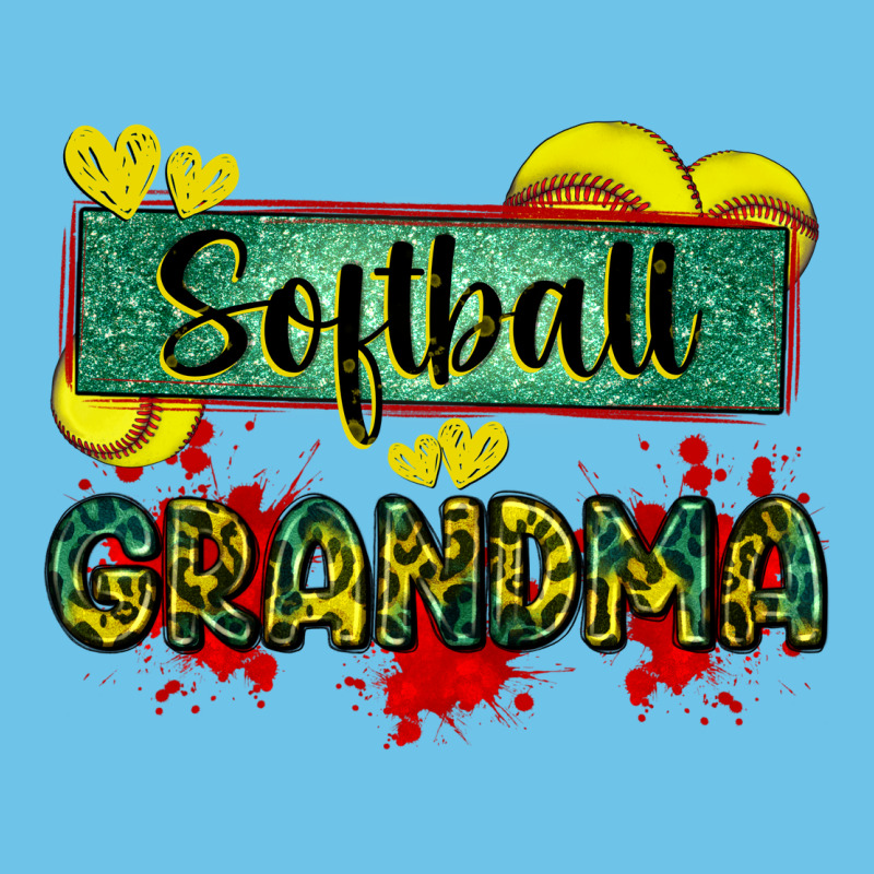 Softball Grandma With Leopard Premium Sweatshirt by Zillion Design Studio | Teevron