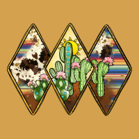 Cactus Serape Cowhide Urban Hoodie | Teevron