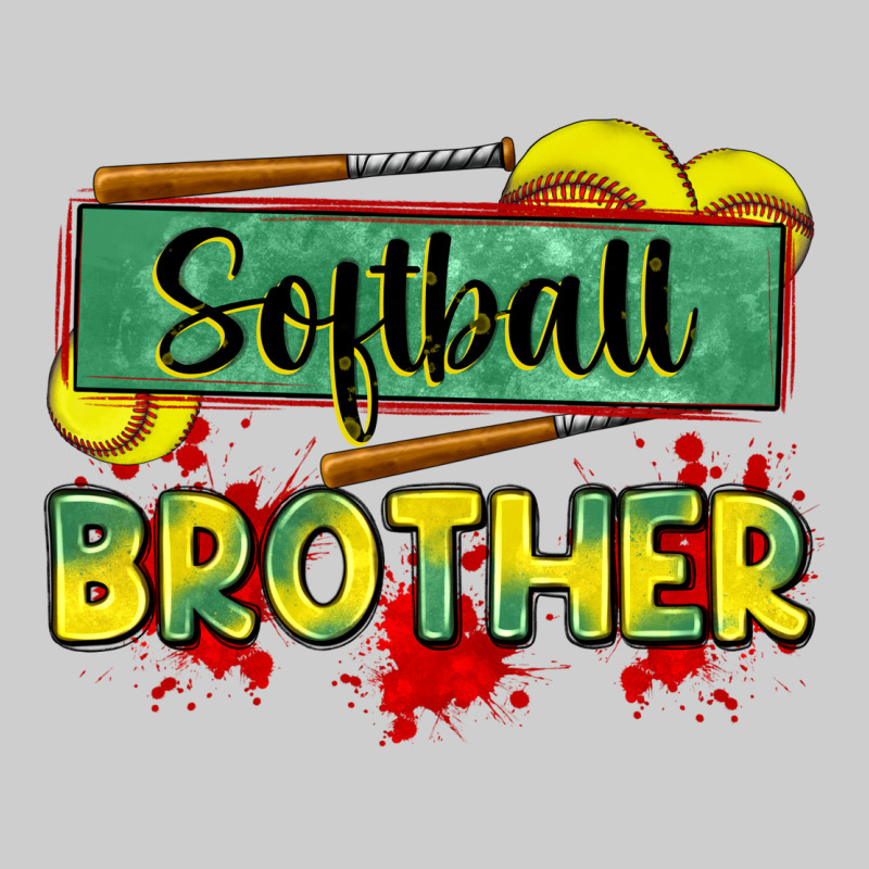 Softball Brother Premium Sweatshirt by Zillion Design Studio | Teevron