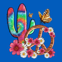 Cactus Peace Sign Flowers And Butterflys Urban Hoodie | Teevron