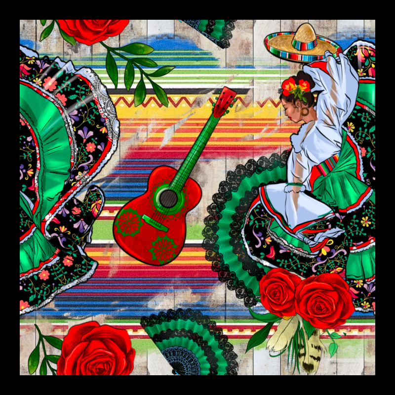 Flamenco Dancer Seamless Pattern Urban Hoodie by BundleAndBundleShop | Teevron