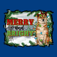 Merry And Bright Shiba Inu Premium Sweatshirt | Teevron