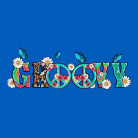 Groovy With Peace  Sign Flowers Urban Hoodie | Teevron