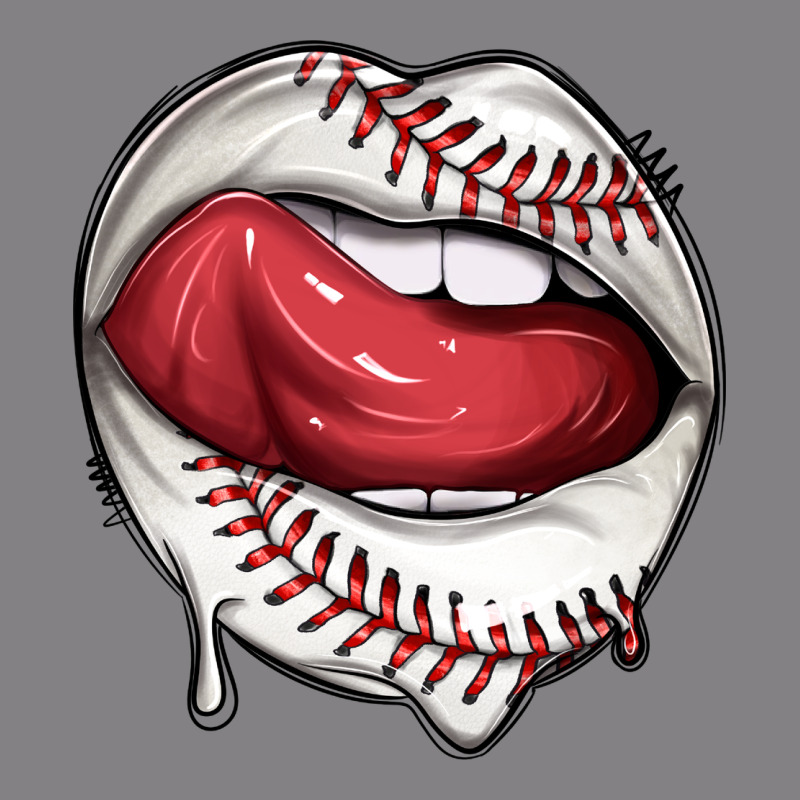 Sports Lips Baseball Heavyweight Hoodie by texasbilliewilder | Teevron