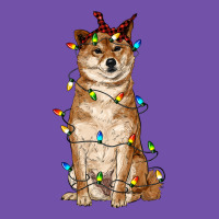 Christmas Lights Shiba Inu Premium Sweatshirt | Teevron