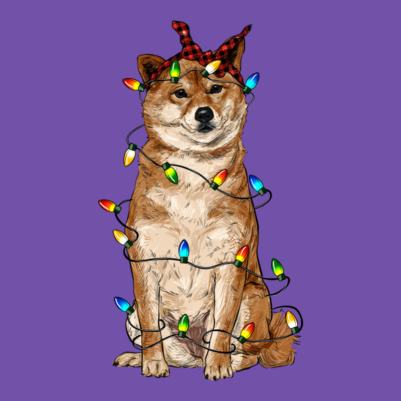 Christmas Lights Shiba Inu Premium Sweatshirt by RanaPortraitStore | Teevron