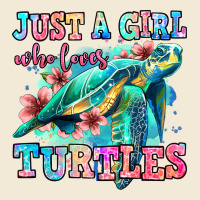 Just A Girl Who Loves Turtles Premium Hoodie | Teevron