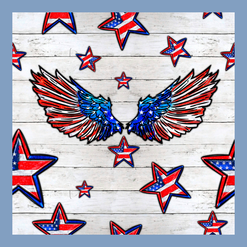 Patriotic Eagle Wing Urban Hoodie by BundleAndBundleShop | Teevron
