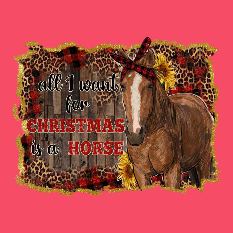 All I Want For Christmas Is A Horse Premium Sweatshirt by RanaPortraitStore | Teevron