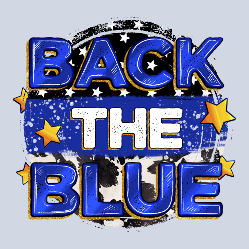 Back The Blue Premium Sweatshirt by Zillion Design Studio | Teevron