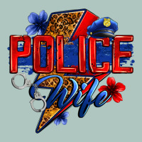 Police Wife With Lightning Bolt Premium Sweatshirt | Teevron