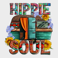 Hippie Soul With Caravan And Flowers Urban Hoodie | Teevron