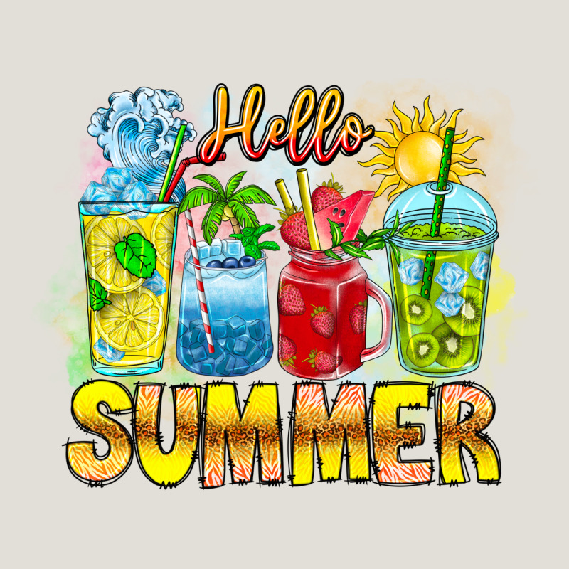 Hello Summer Heavy Core Tee by CowhideDigitalArt | Teevron