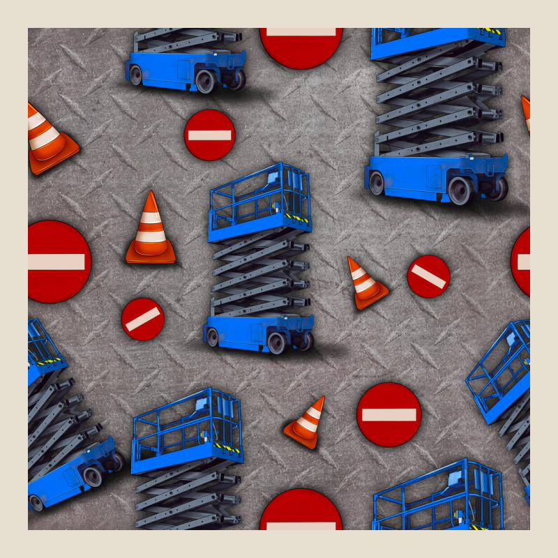 Scissor Lift Seamless Pattern Urban Hoodie by BundleAndBundleShop | Teevron