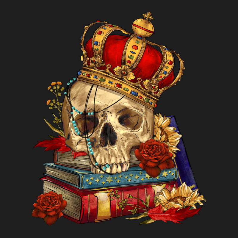 Skull With Crown Heavyweight Hoodie by RanaPortraitStore | Teevron