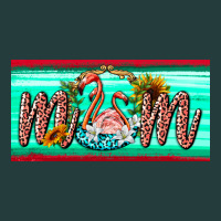 Flamingo Mom License Plate Classic Tee | Teevron