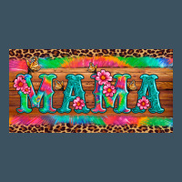 Mama Tie Dye License Plate Template Urban Hoodie | Teevron