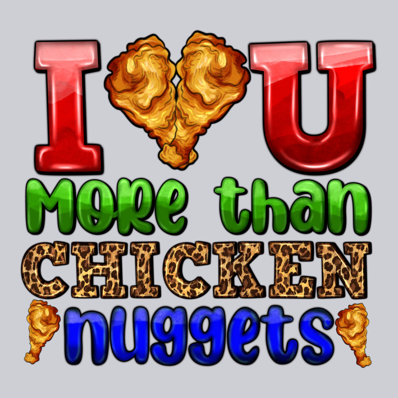 I Love You More Than Chicken Nuggets Urban Hoodie by AdoDesignShop | Teevron