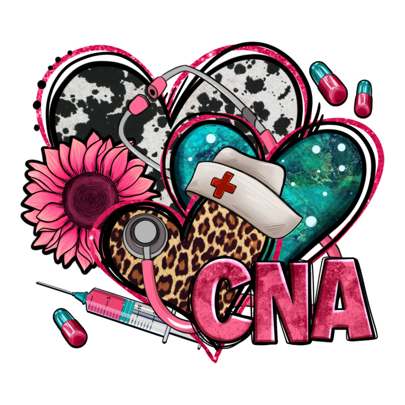 Certified Nursing Assistant Cna Hearts Premium Hoodie by Jasminsmagicworld | Teevron