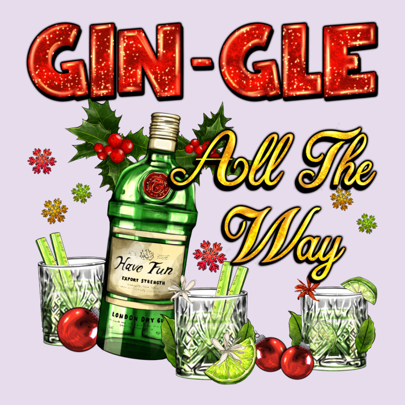 Gin`gle All The Way With Bottle And Cocktails Premium Hoodie by AdoDesignShop | Teevron