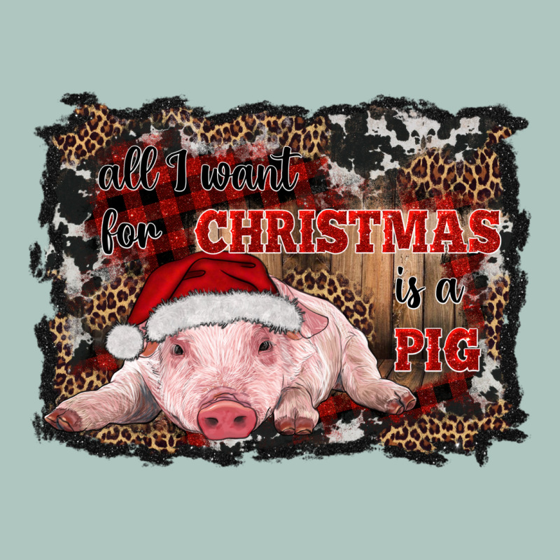 All I Want For Christmas Is A Pig Baby Premium Sweatshirt by RanaPortraitStore | Teevron