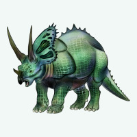 Dinosaur Triceratops Premium Hoodie | Teevron