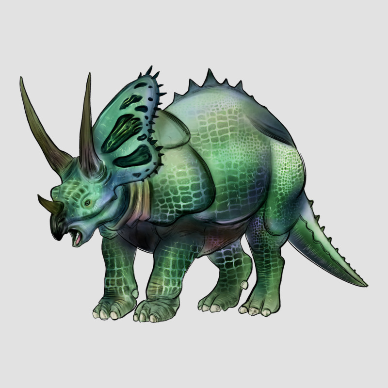 Dinosaur Triceratops Premium Hoodie by Artiststas | Teevron